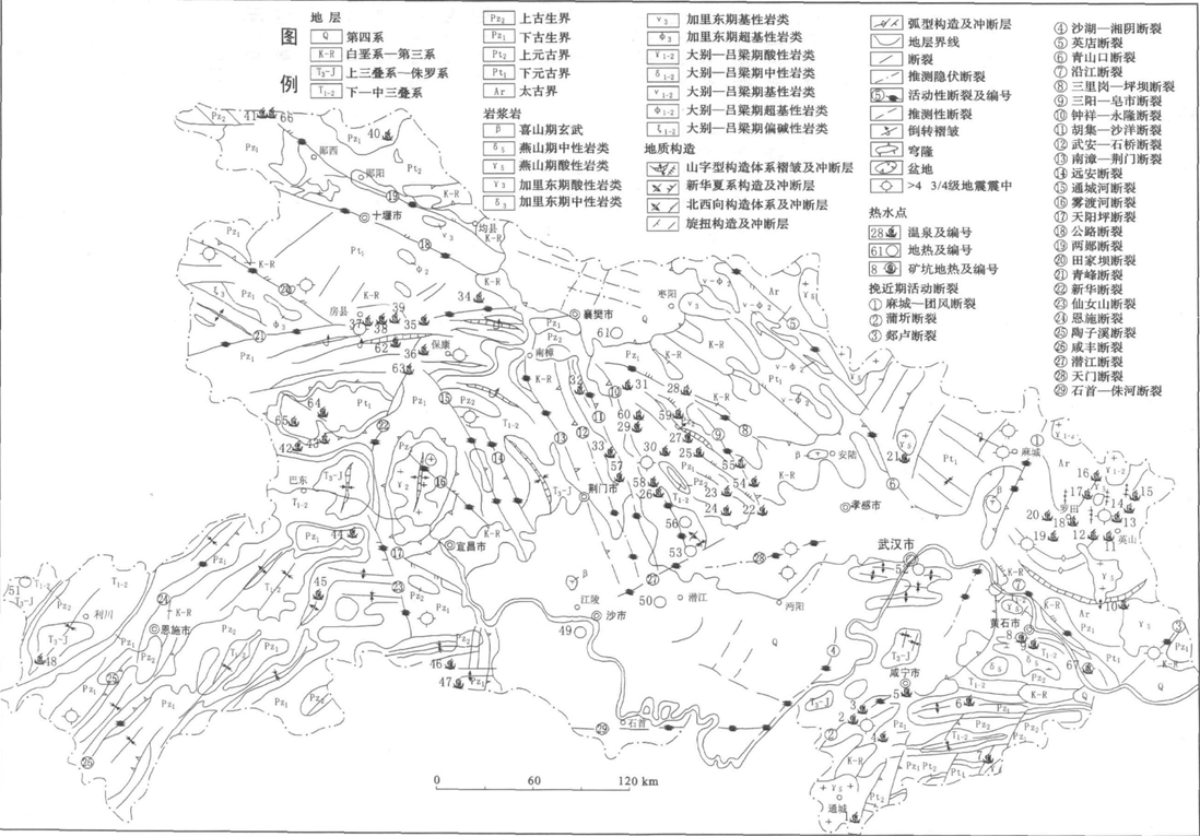 湖北省地热资源分布规律-地热开发利用-地大热能