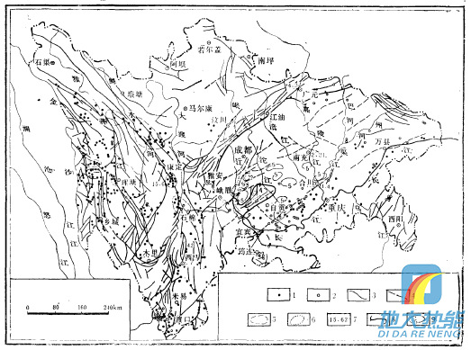 四川省地热资源分布规律-地热开发利用-地大热能