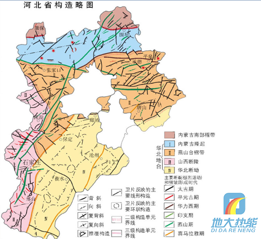 河北省地热资源分布规律-地热开发利用-地大热能