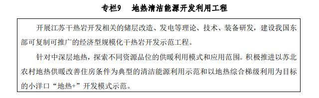 江苏省矿产资源总体规划：推进“地热 ”开发模式示范-地热资源开发利用-地大热能